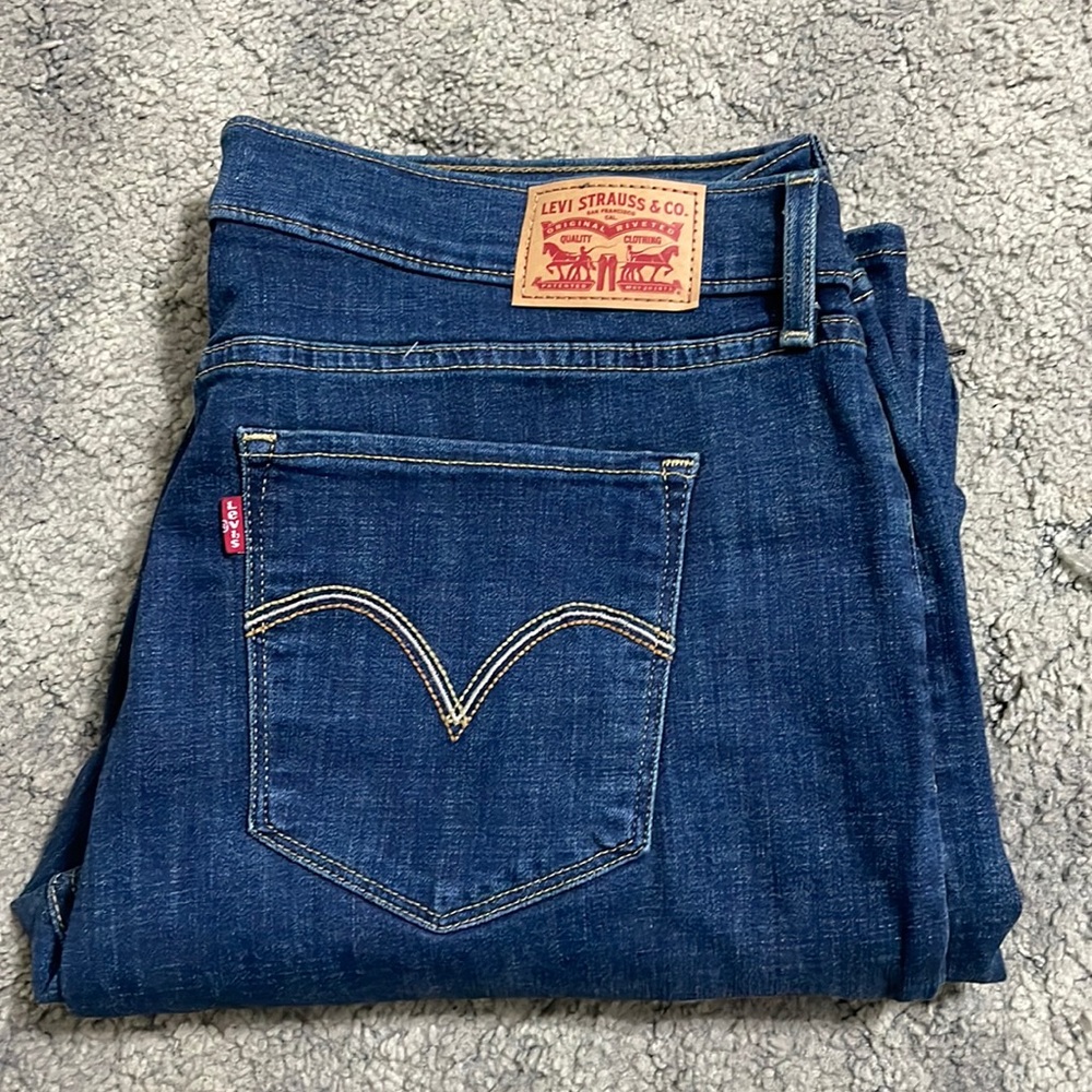 Levi jeans! Size 14 in the waist and 32 in length! Brand new and never worn!